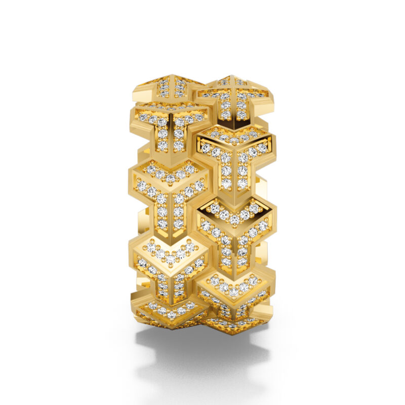 Available in white gold